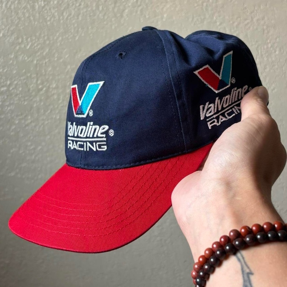 Racing Navy and Red Cap